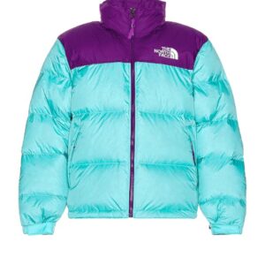 1996 Retro Nuptse Blue and Purple Jacket