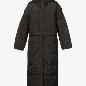 Eden Detachable Sleeve Recycled Polyamide Puffer Coat