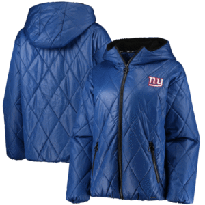 New York Giants Michael Strahan Puffer Jacket