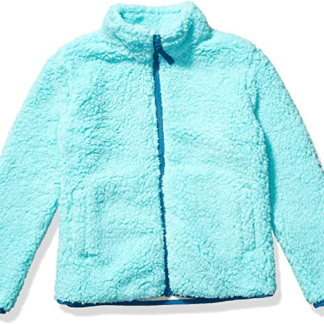 Girls-Sherpa-Fleece-Aqua-Blue-Jacket.jpg