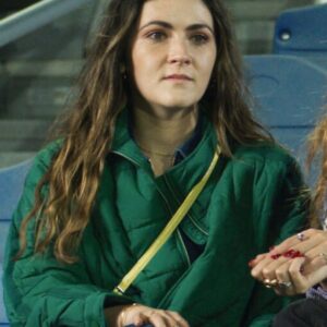 Isabelle Fuhrman Wish You Were Here 2025 Green Jacket