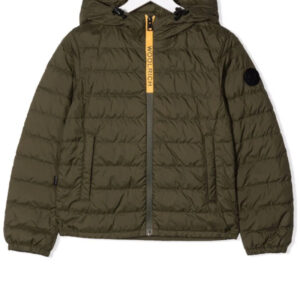Kids Sundance Hooded Green Jacket