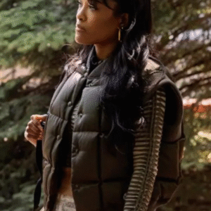 Diana Tejada Power Book II Ghost Puffer Vest