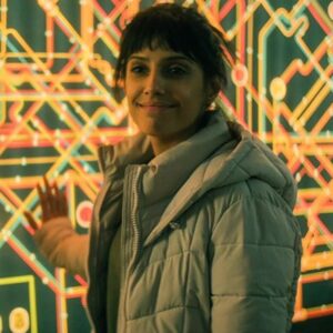 Lila Pitts The Umbrella Academy Puffer Hooded Jacket