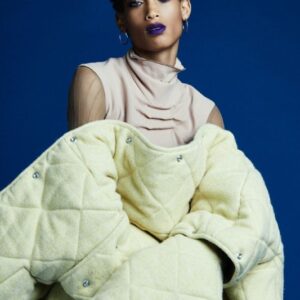 Lily Lightbourn Light Yellow Coat