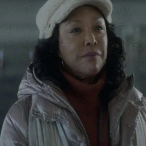 Lynn Whitfield Albany Road 2024 Puffer Coat