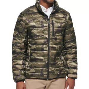 Men’s Down Packable Quilted Camo Puffer Jacket