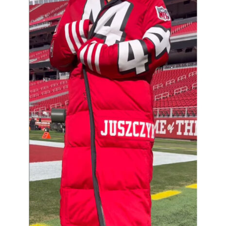 The-Nfc-Championship-Game-San-Francisco-49ers-Kristin-Juszczyk-Puffer-Coat.jpg