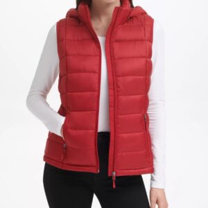 Women’s Packable Hooded Down Puffer Vest