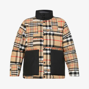 Kilham Funnel Neck Wool Blend Jacket