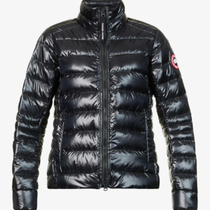 Cypress High Neck Polyamide Black Jacket
