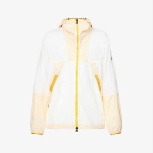 Doi Colour Block Shell Hooded Windbreaker Jacket