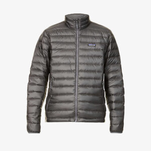 Padded High Neck Polyester Shell Down Jacket
