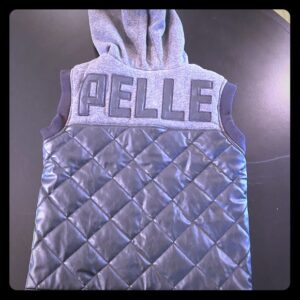 Pelle Pelle Gray Hoodie Vest