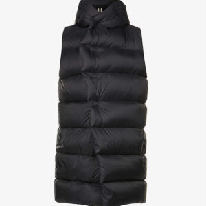 Padded Sleeveless Shell Down Vest